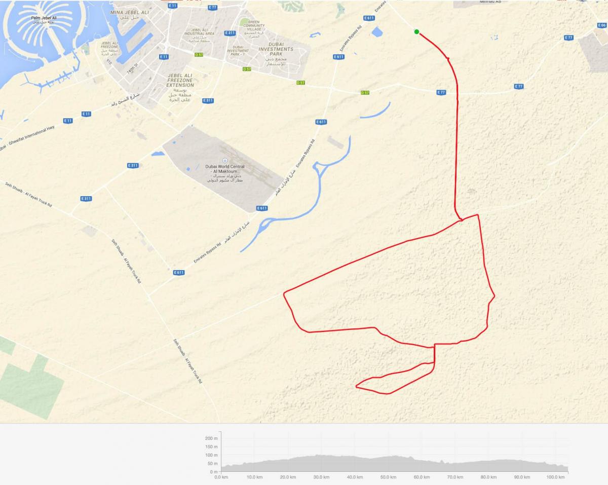 امام Qudra سائیکل راستے کے محل وقوع کا نقشہ