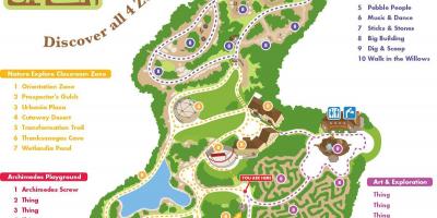 دریافت باغات کے محل وقوع کا نقشہ