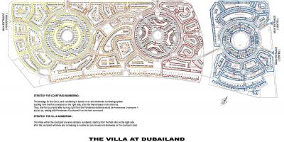 ولا دبئی کے محل وقوع کا نقشہ