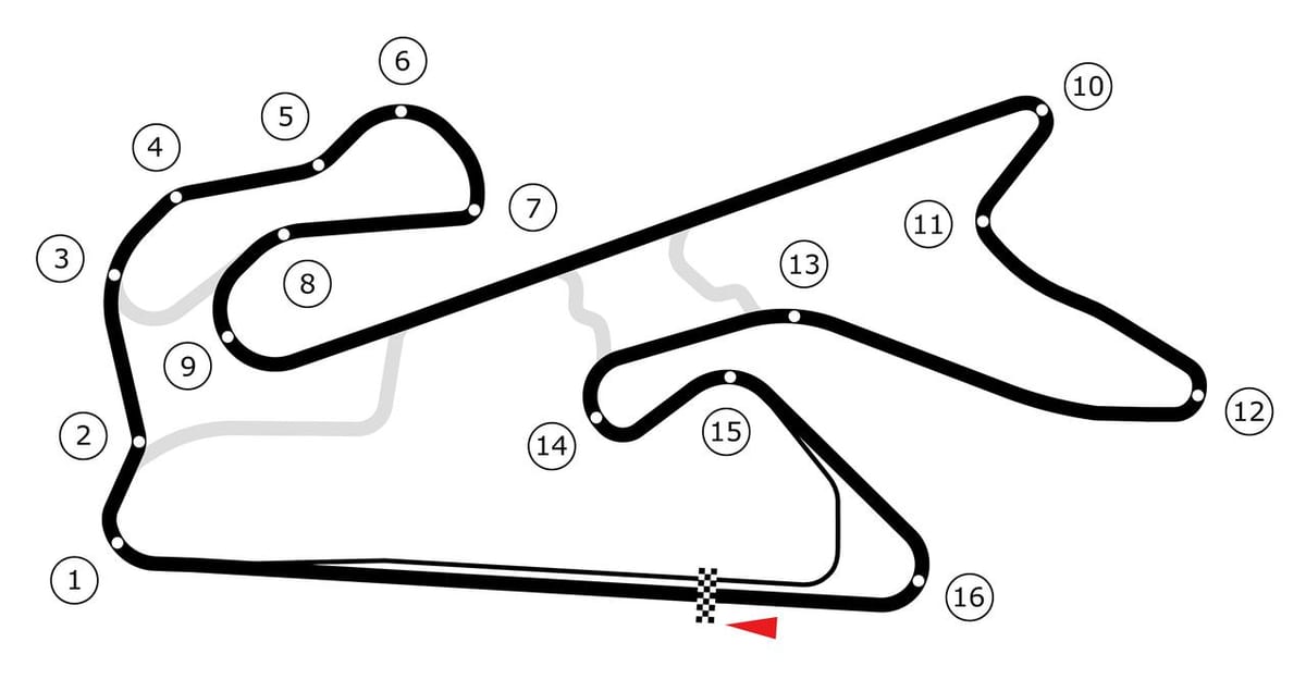نقشہ کے دبئی autodrome